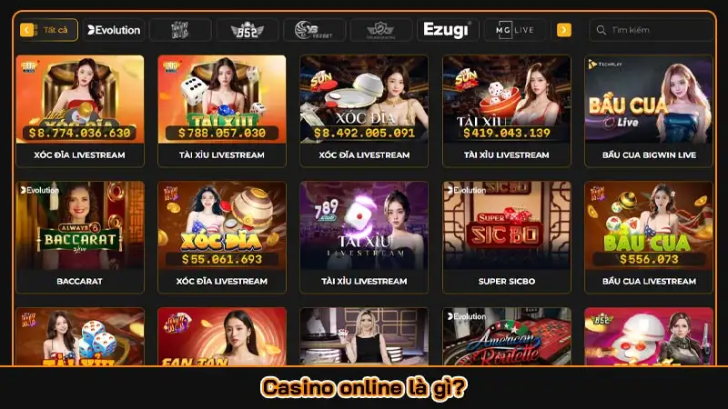 Casino online là gì?