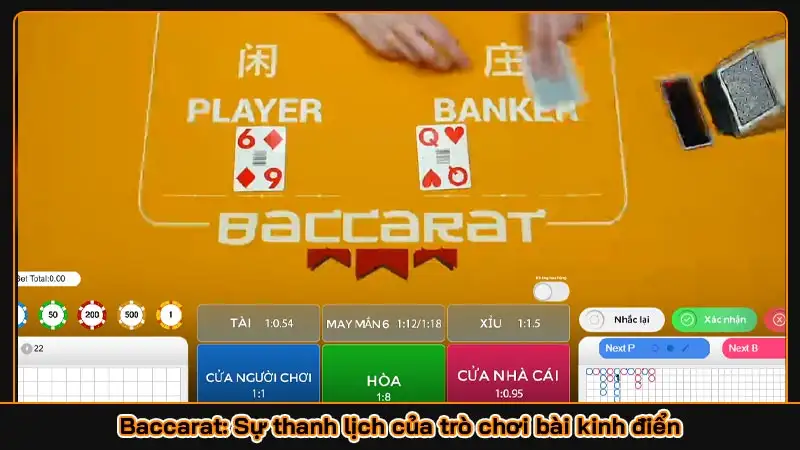 Casino trực tuyến DEBET - Điểm đến đẳng cấp cho dân cá cược Baccarat: Sự thanh lịch của trò chơi bài kinh điển