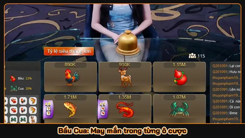 Casino trực tuyến DEBET - Điểm đến đẳng cấp cho dân cá cược Bầu Cua: May mắn trong từng ô cược